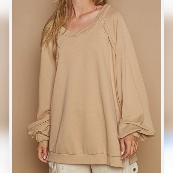 POL Sweaters - NWOT 🌸 POL Open Back Criss Cross Staps Sz Small